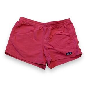 Patagonia Hot Pink Coral Nylon Baggies Outdoors Shorts Girls XXL Women XS